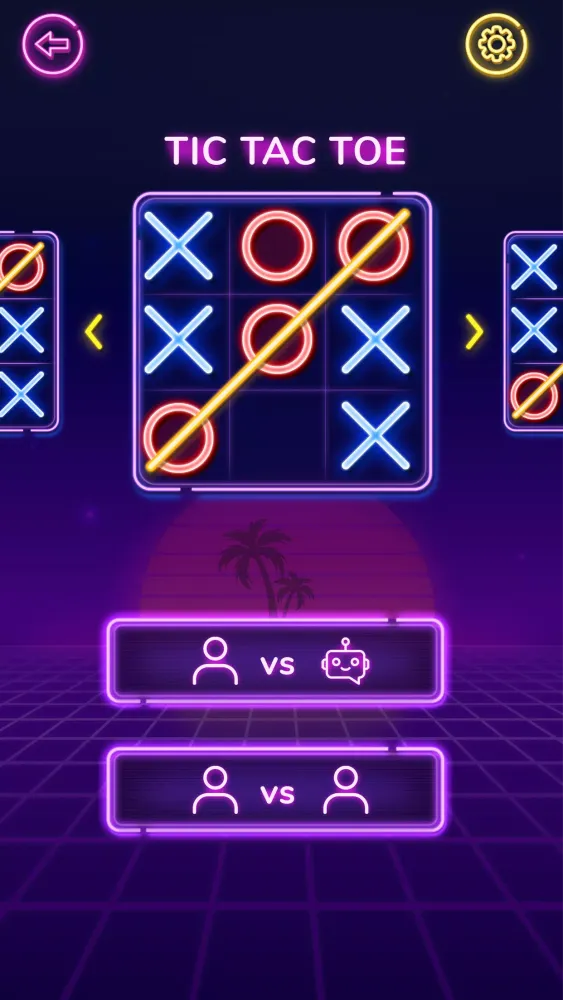 Screenshot di Tic Tac Toe