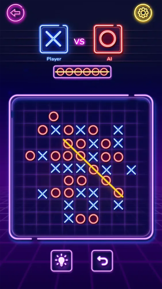 Screenshot di Tic Tac Toe