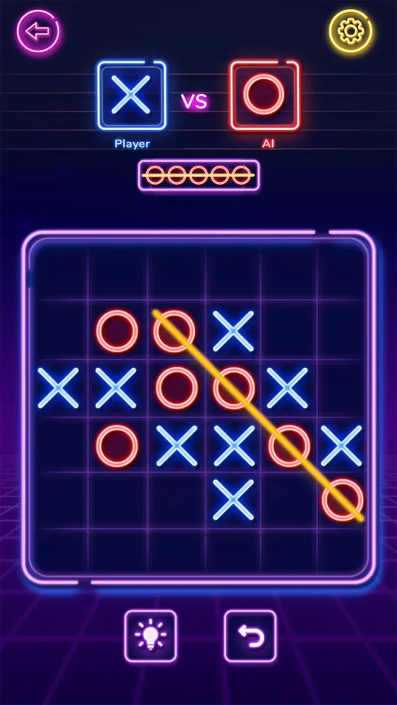 Screenshot di Tic Tac Toe