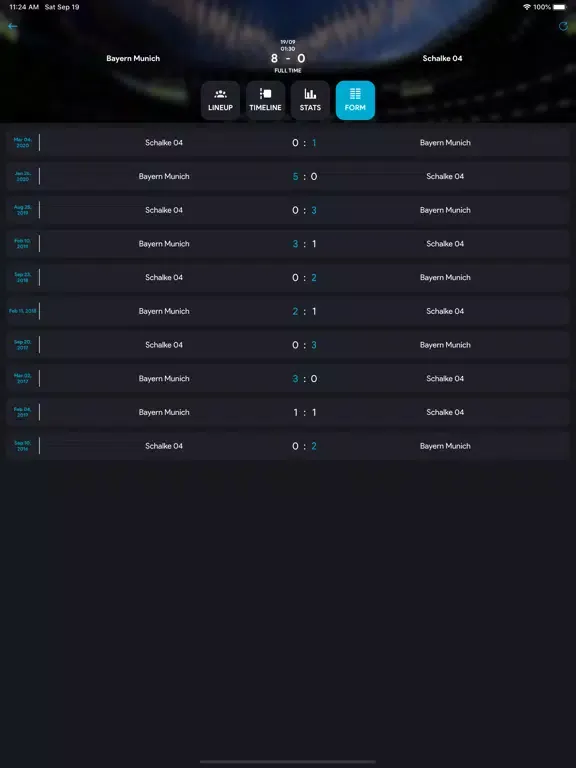 Скриншоты Scores: Goals Of The Day iPad 