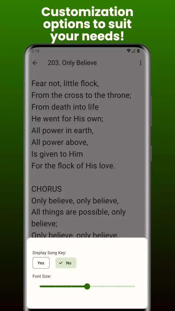 Zrzuty ekranu Songbook for Believers