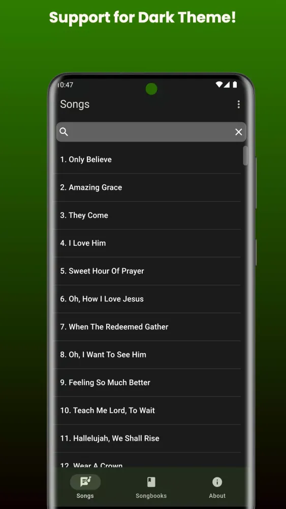 Zrzuty ekranu Songbook for Believers