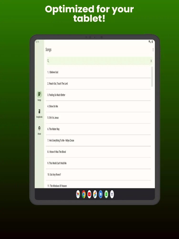 Zrzuty ekranu Songbook for Believers