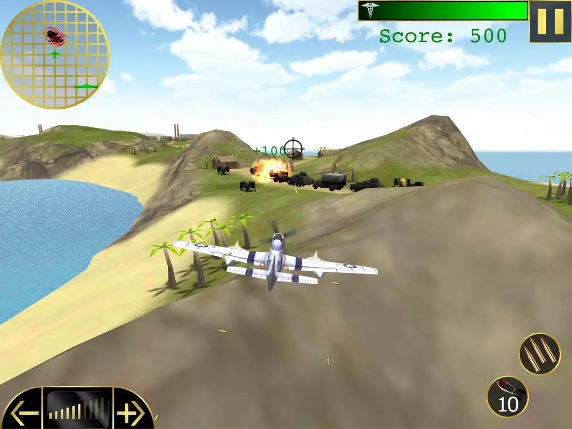 Blade of Sky : Battle of the Pacific Islands HD iPad 應用截圖
