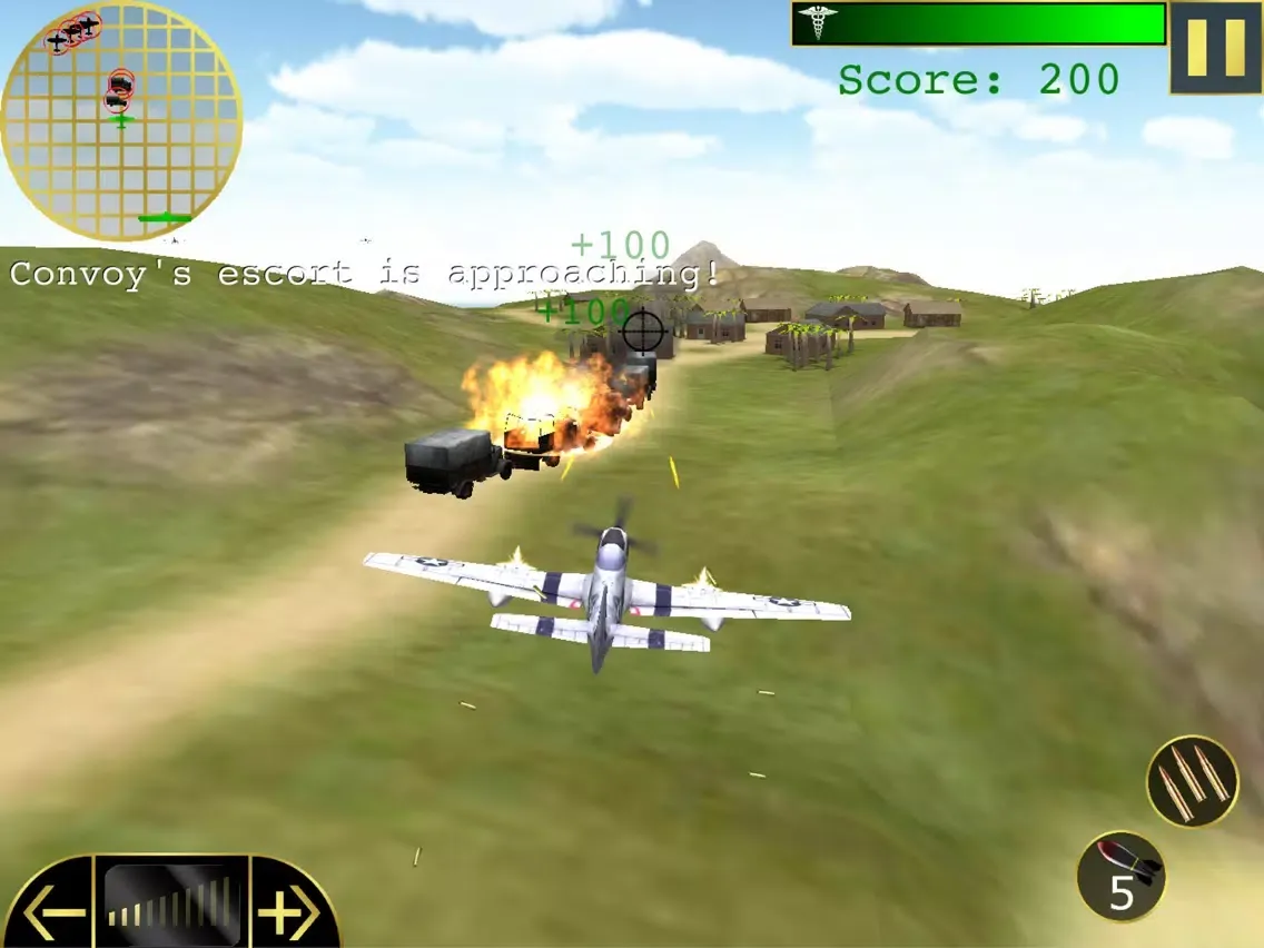 Blade of Sky : Battle of the Pacific Islands HD iPad 應用截圖