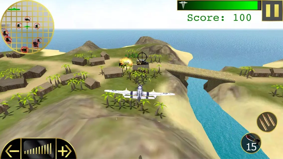 Blade of Sky : Battle of the Pacific Islands HD應用截圖