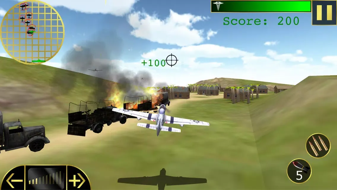Blade of Sky : Battle of the Pacific Islands HD應用截圖