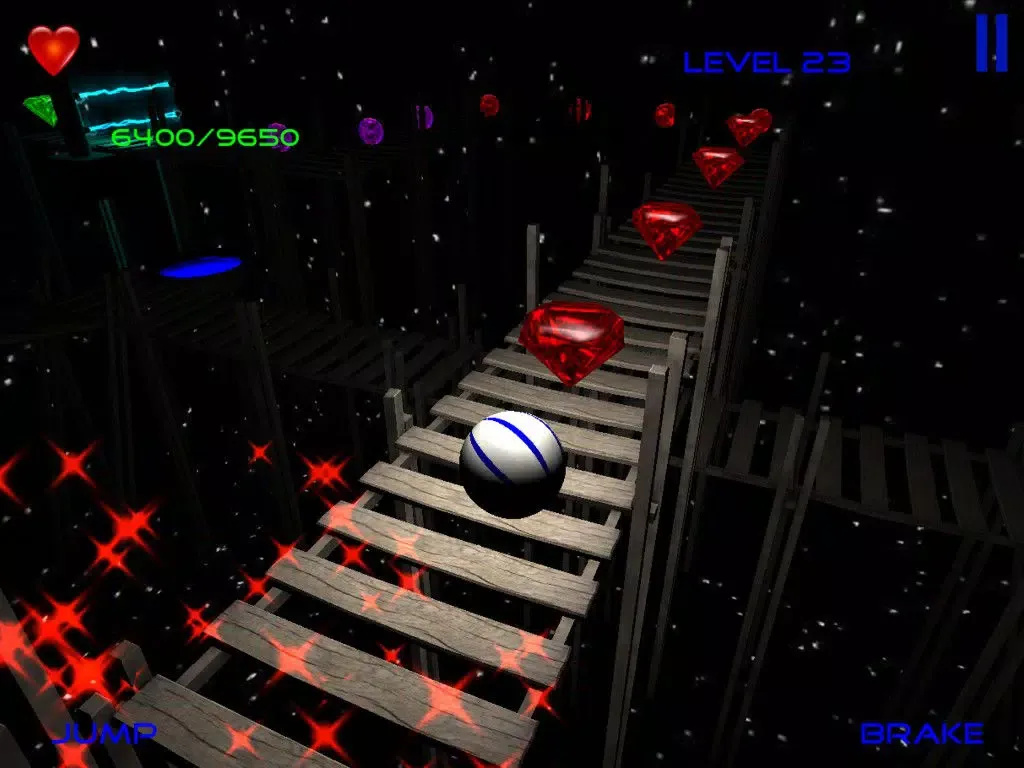 Extreme Ball Trip : Diamond Rush HD Free iPad  Screenshots
