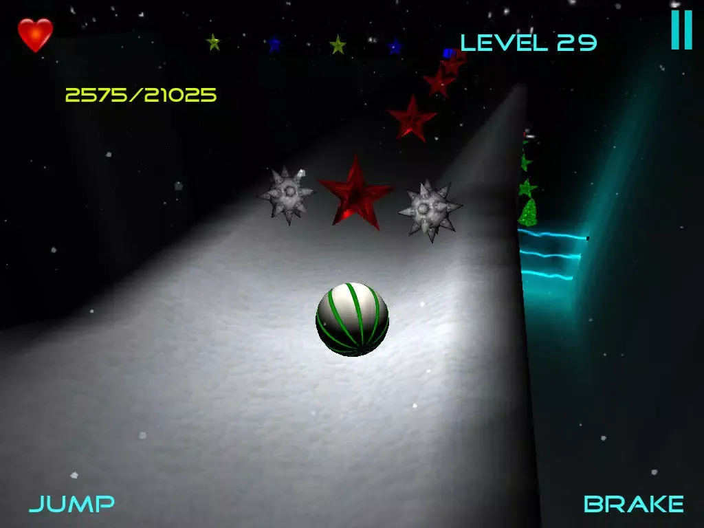 Capturas de pantalla de Extreme Ball Trip 2 : Christmas Adventures HD Free iPad 