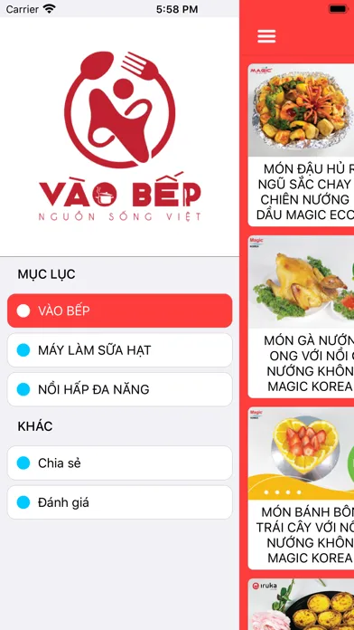 Vào Bếp - Nguồn Sống Việt Screenshots