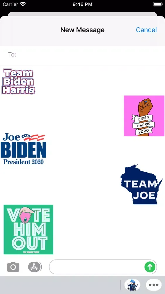 Animated Biden And Harris 2020 স্ক্রিনশট