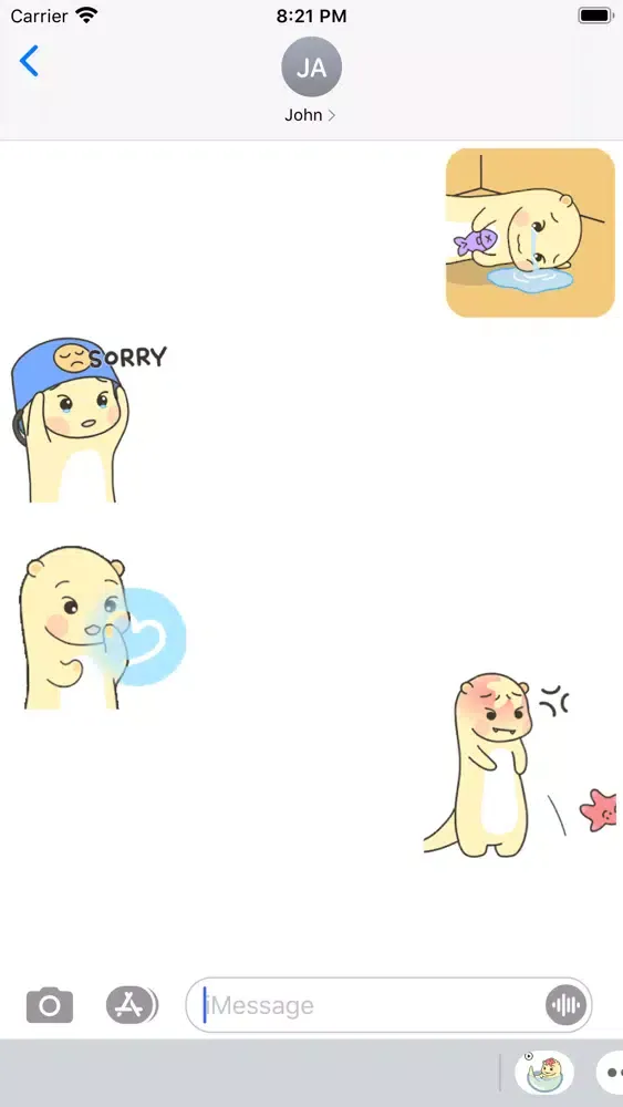 Скриншоты Animated Cute Little Otter