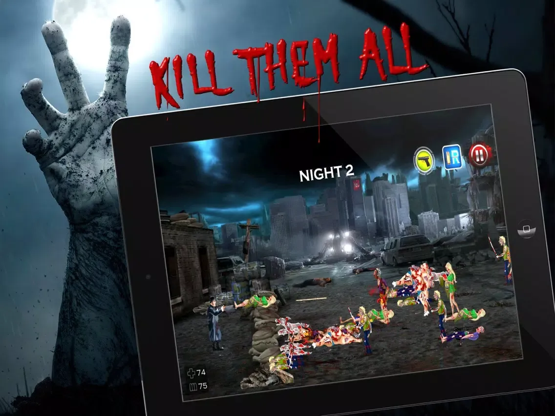 Captures d'écran de Zombies - Dark Future 2049 iPad 