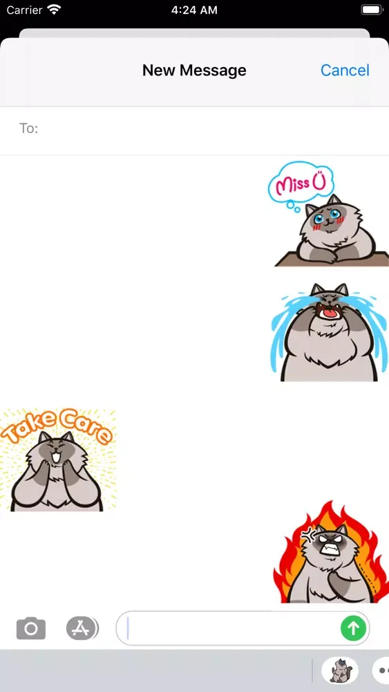 Life of Chubby Cat Sticker应用截图