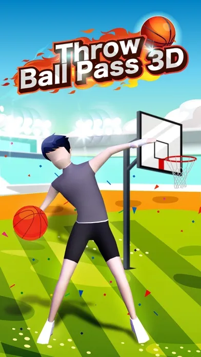 Throw Ball Pass 3D应用截图