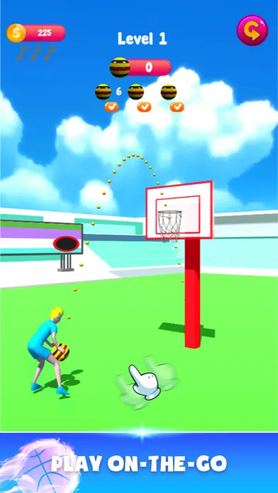 Throw Ball Pass 3D应用截图