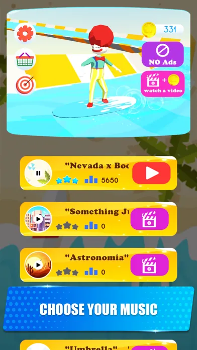 Fast Water 3D - Music Game স্ক্রিনশট