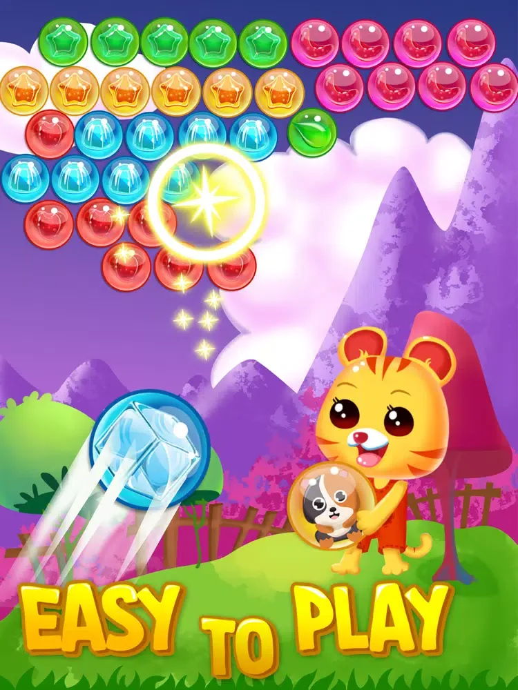 Bubble Cat - Bubble Shooter iPad  स्क्रीनशॉट