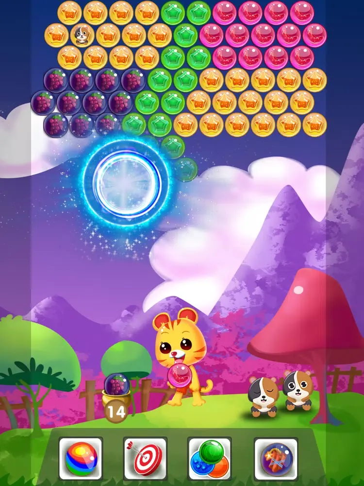 Bubble Cat - Bubble Shooter iPad  स्क्रीनशॉट