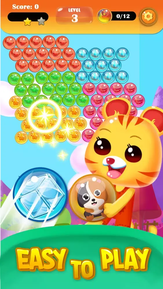 Bubble Cat - Bubble Shooter स्क्रीनशॉट
