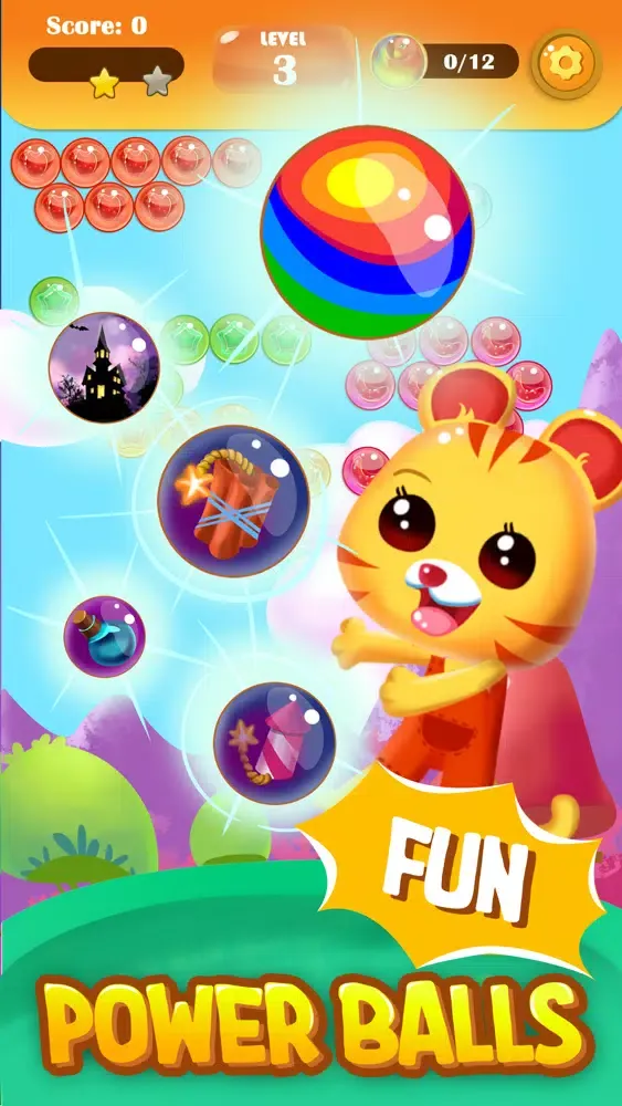 Bubble Cat - Bubble Shooter स्क्रीनशॉट