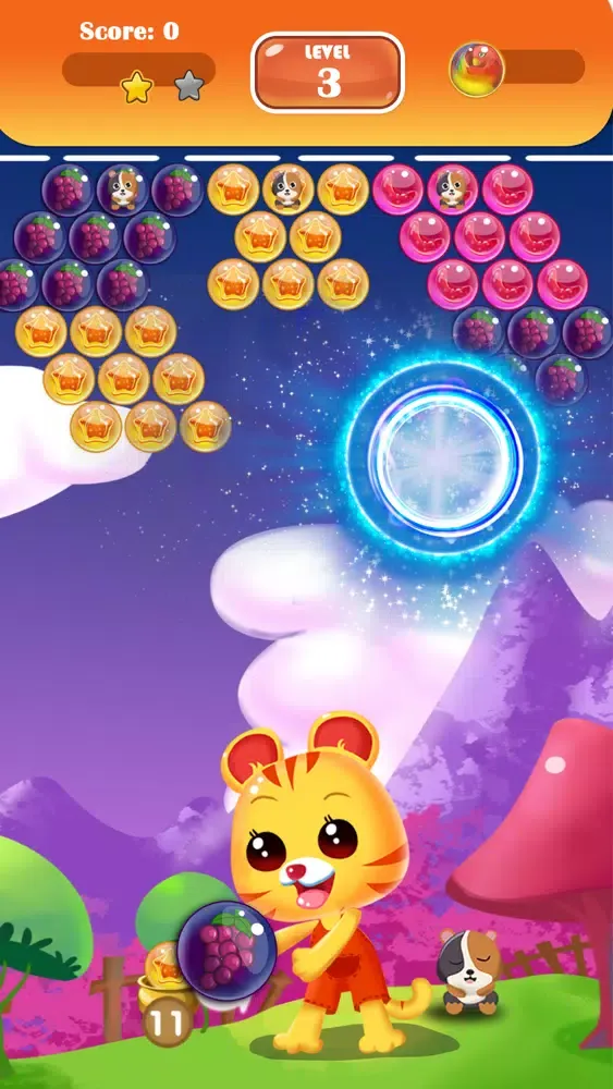 Bubble Cat - Bubble Shooter स्क्रीनशॉट
