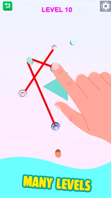 Color Rope Puzzle: Roll Around應用截圖