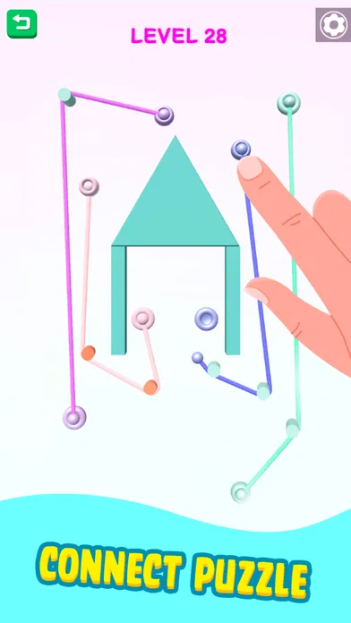 Color Rope Puzzle: Roll Around應用截圖