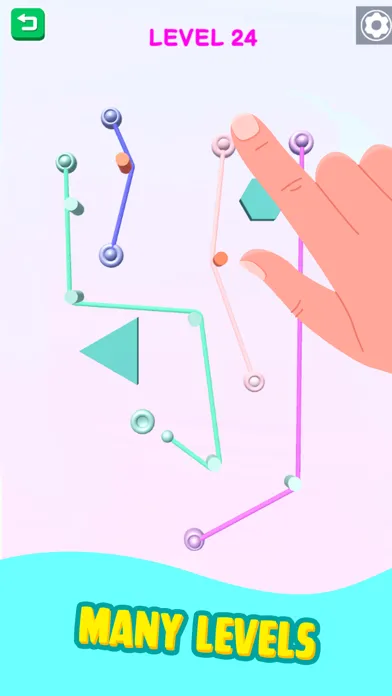 Color Rope Puzzle: Roll Around應用截圖