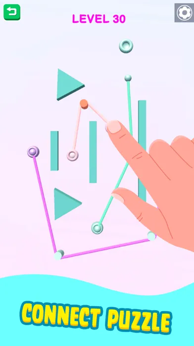 Color Rope Puzzle: Roll Around應用截圖