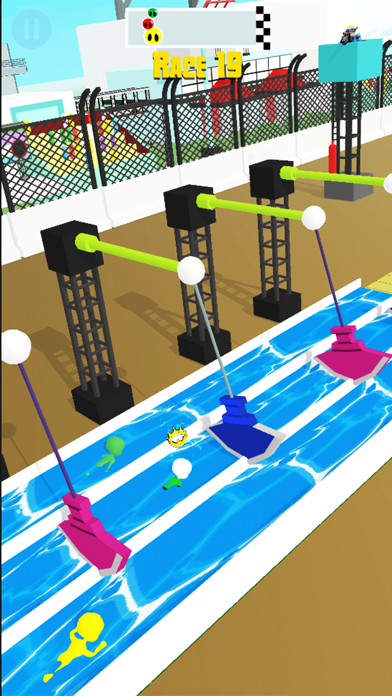 Capturas de tela do Epic Stickman Race 3D