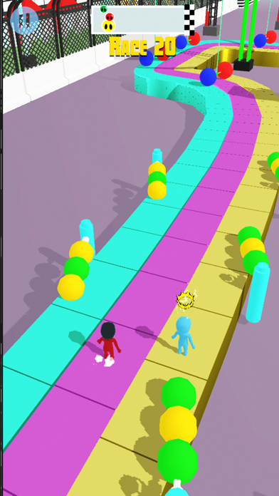 Capturas de tela do Epic Stickman Race 3D