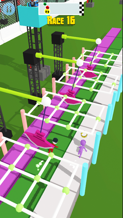 Capturas de tela do Epic Stickman Race 3D
