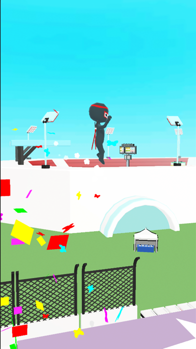 Capturas de tela do Epic Stickman Race 3D