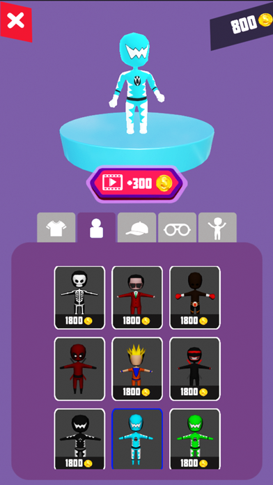 Capturas de tela do Epic Stickman Race 3D