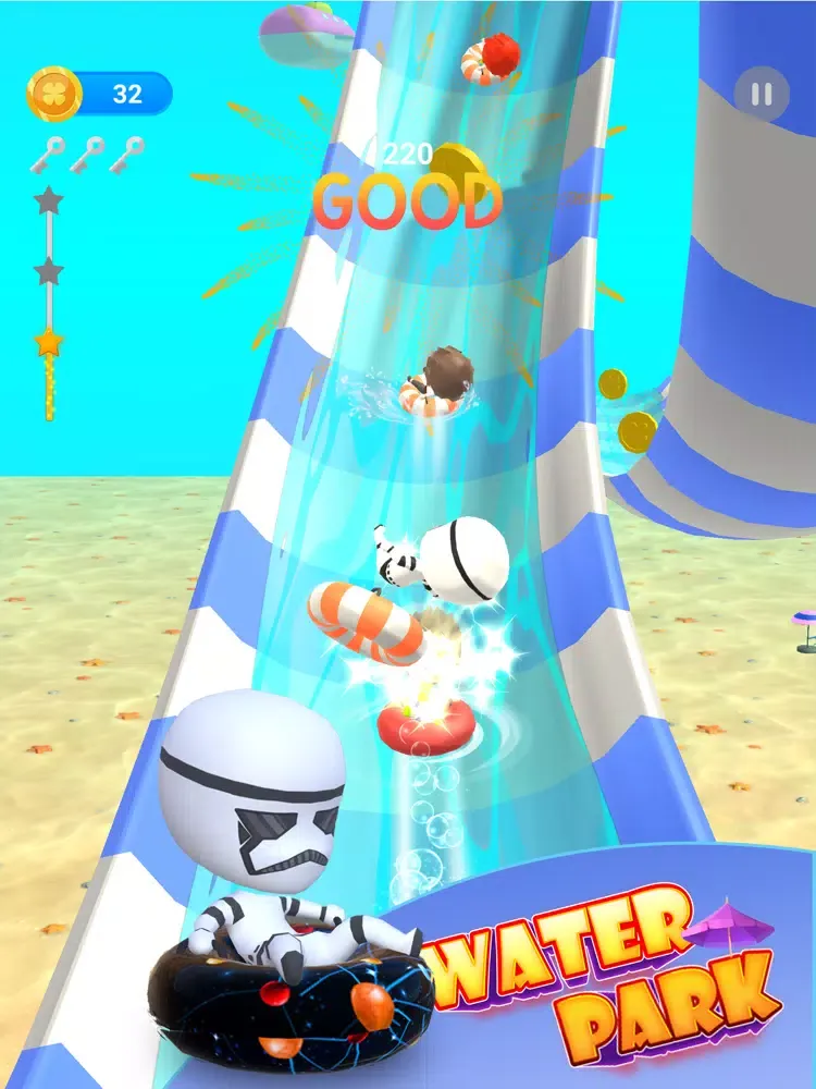 Tangkapan layar Waterpark - Aqua Park Music iPad 