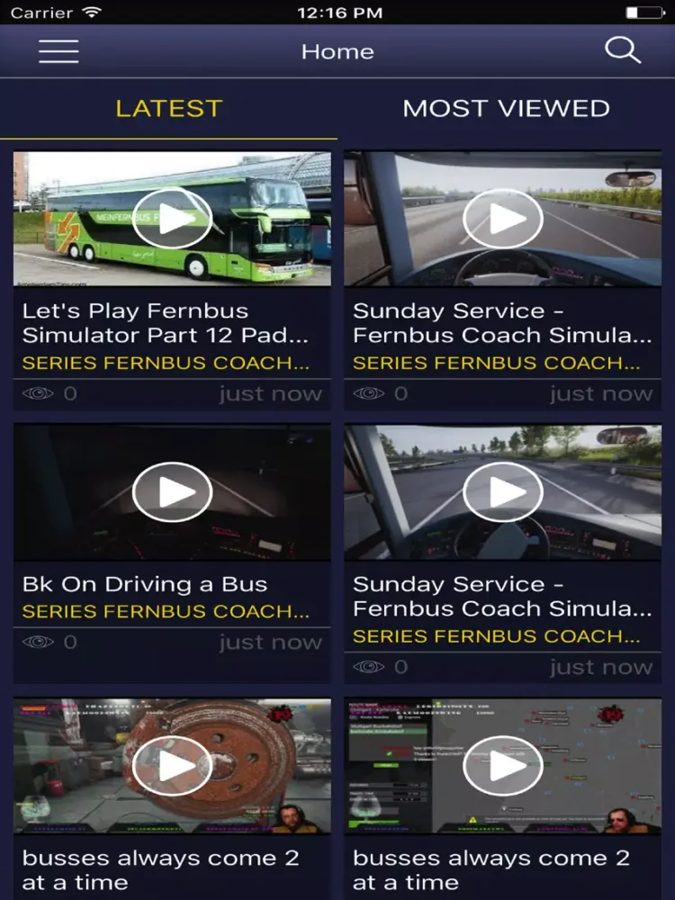 Game Net for - Fernbus Simulator iPad Screenshots