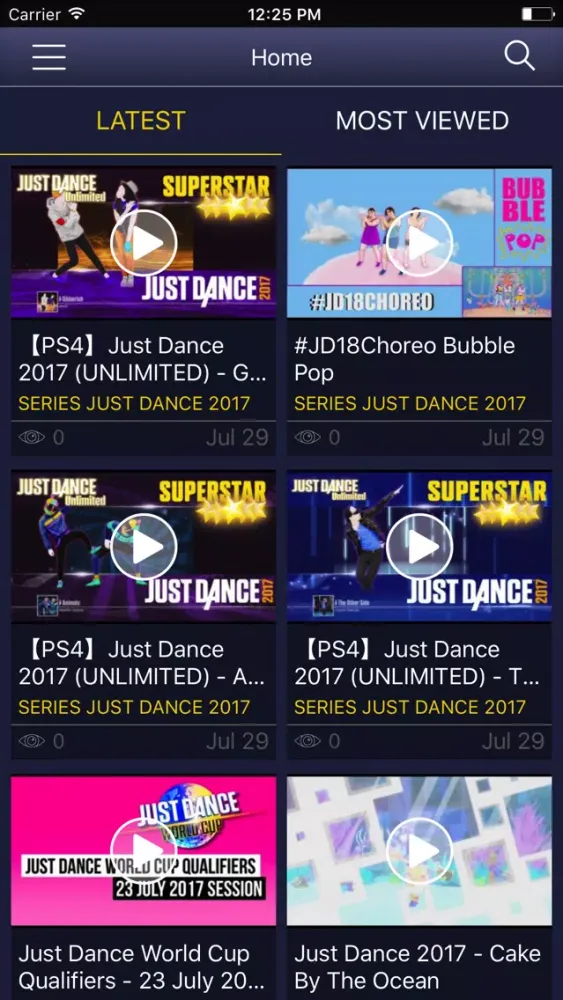 Capturas de tela do Game Net for - Just Dance 2017