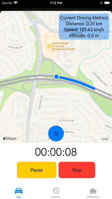 Tangkapan layar Torque App: Car Check, Tracker