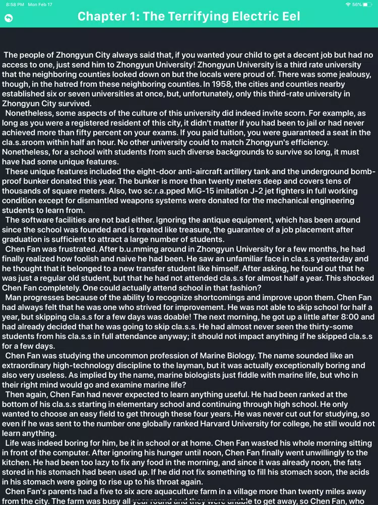Novel Reader - Read Offline iPad  스크린샷