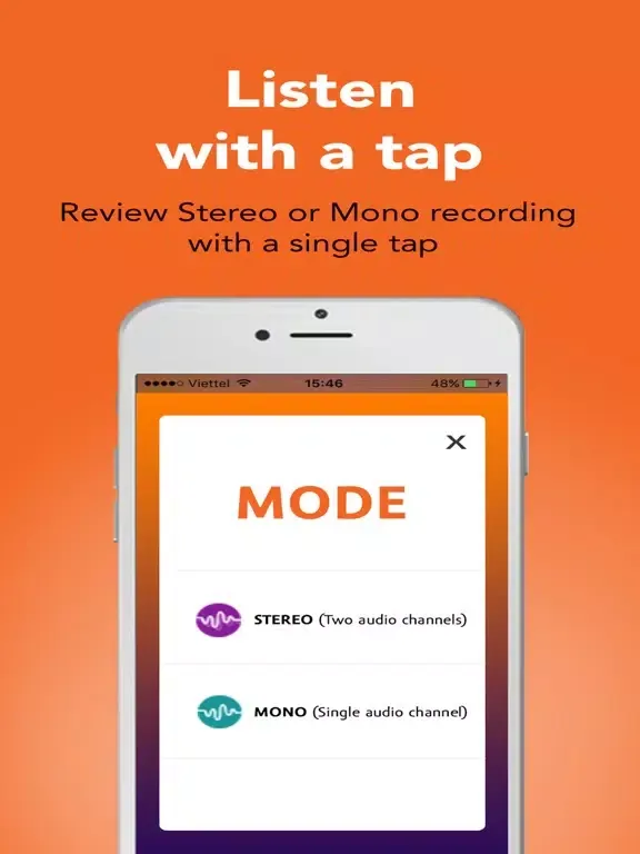Скриншоты Hi-Q Voice Recorder Pro iPad 