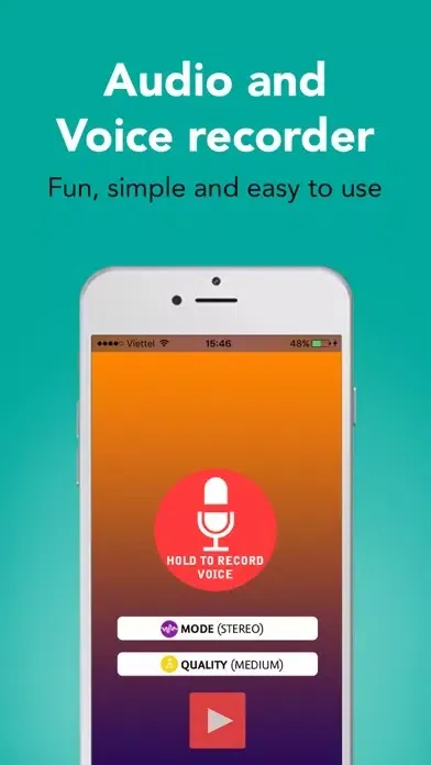 Скриншоты Hi-Q Voice Recorder Pro
