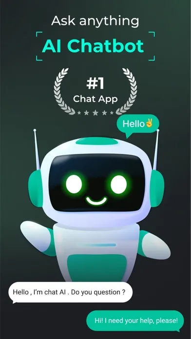 Capturas de pantalla de Ask Anything: AI Chatbot Open