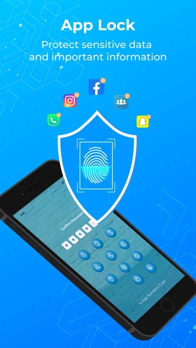 Tangkapan layar AppLock - Passcode App Lock