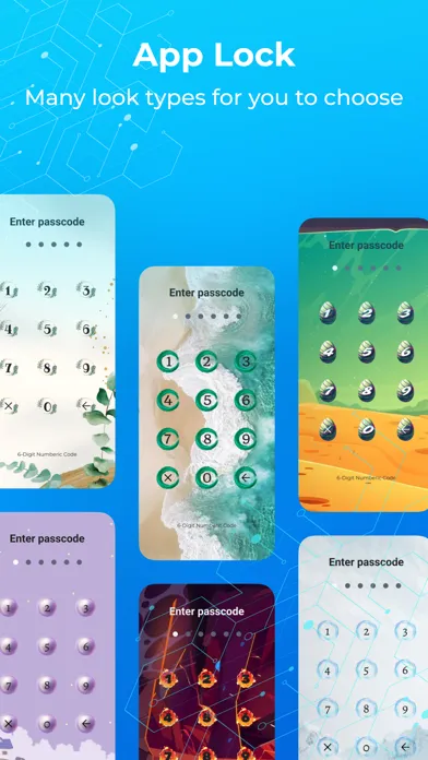 Tangkapan layar AppLock - Passcode App Lock