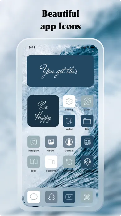 Widgets OS 14 - Color Widgets سکرین شاٹس