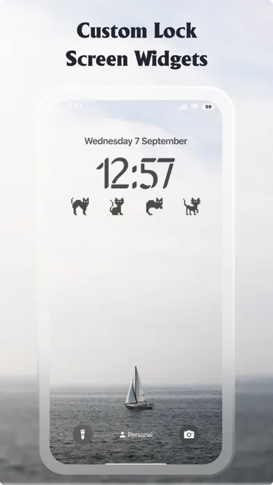 Widgets OS 14 - Color Widgets سکرین شاٹس
