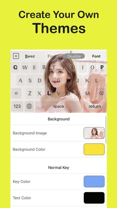 Capturas de pantalla de Font Keyboard - Fonts Chat