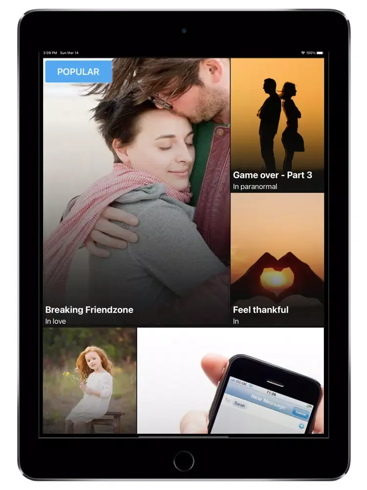 Hooked - Chat Stories iPad  Screenshots