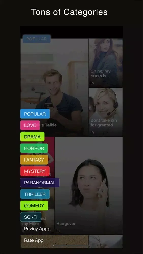Hooked - Chat Stories Screenshots
